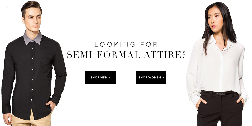 What does semi-formal mean for a woman?