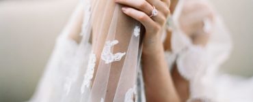 What does the wedding veil signify?