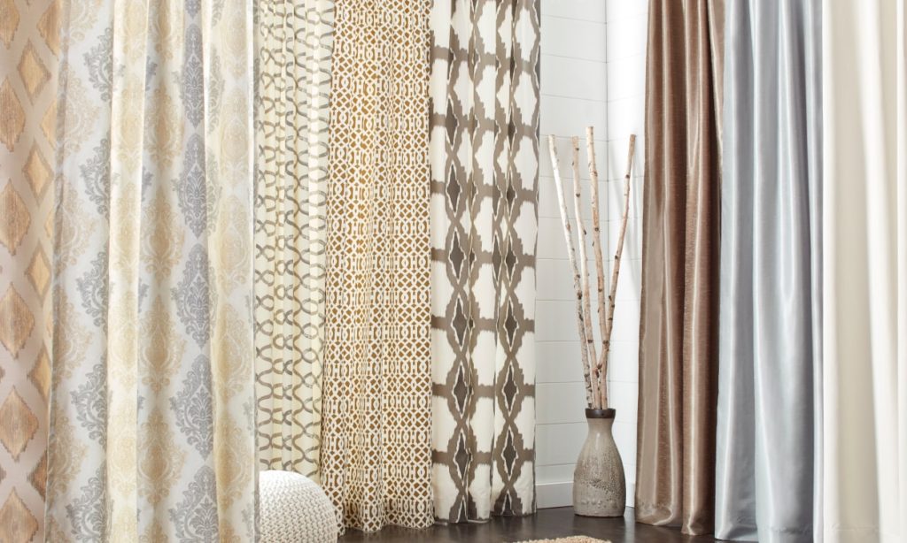 What fabric is best for bathroom curtains?