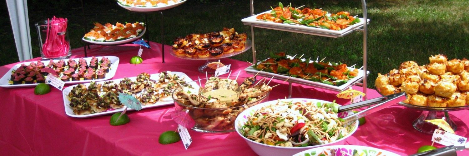 What food do you serve at a bridal shower?