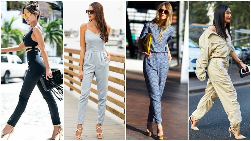 What hairstyle goes with a jumpsuit?