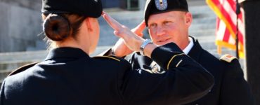 What happens if you don't salute an officer?