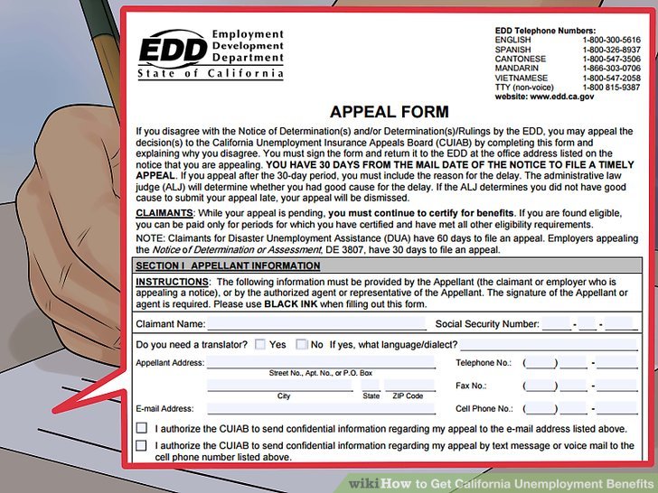 What if I made a mistake on my EDD claim form?