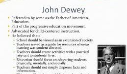 What is Dewey's theory?