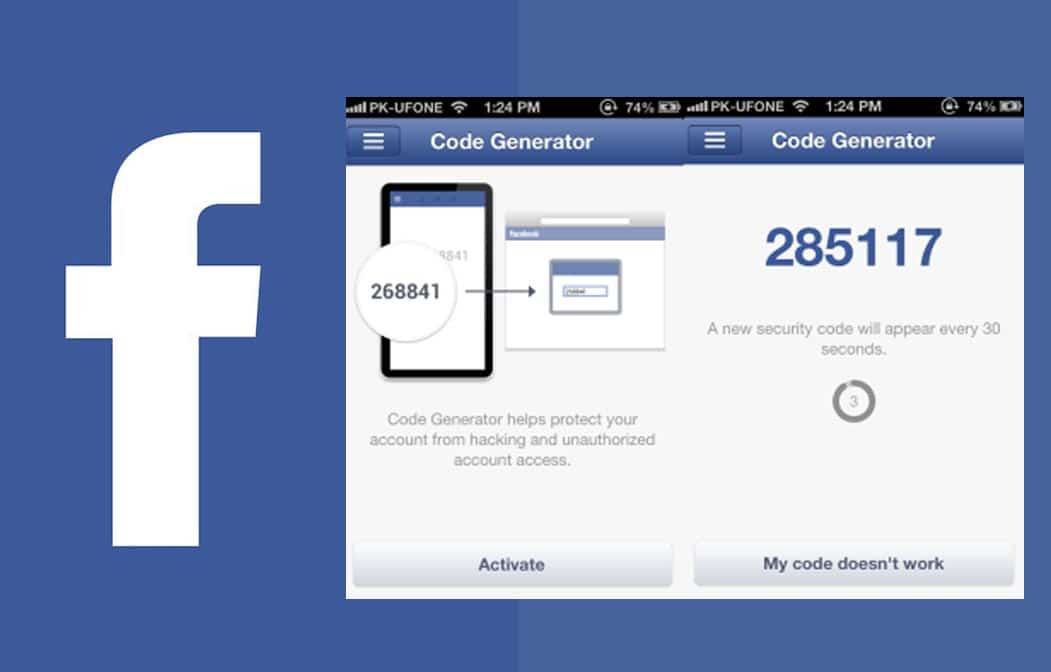 Facebook Code Generator is a built-in feature in the Android Facebook app. 