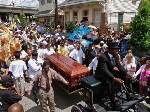 What is a New Orleans style funeral called?