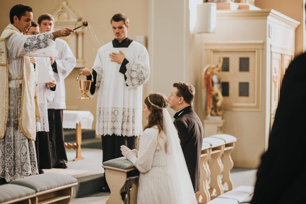 What is a nuptial wedding mass?