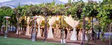 What is a vineyard wedding?