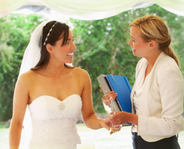 What is a wedding coordinator responsible for?