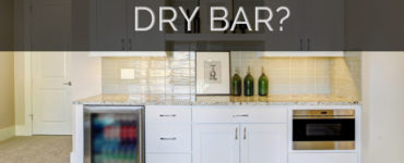 What is a wet bar vs dry bar?