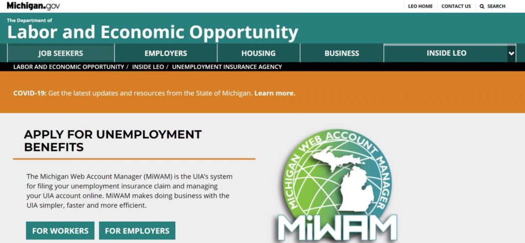 What is a work waiver for unemployment in Michigan?