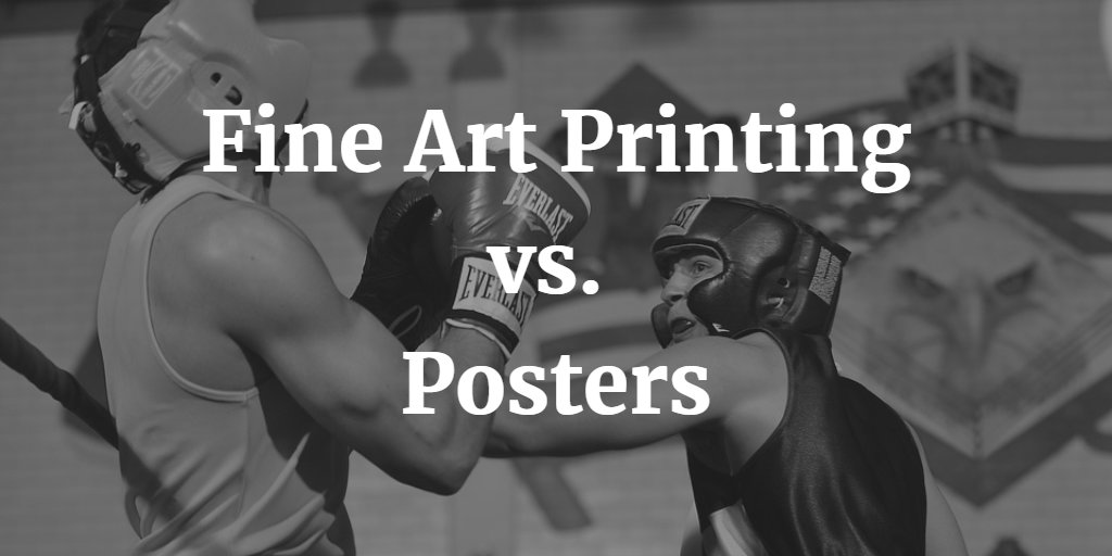 What is an art print vs poster?