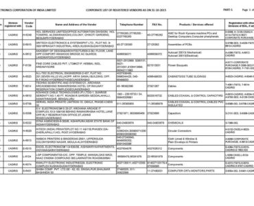 What is approved vendor list?