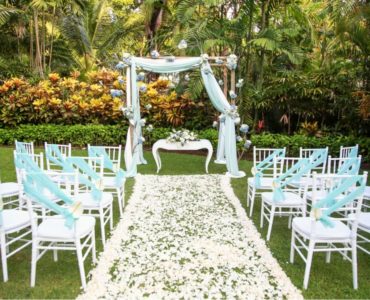 What is considered a small wedding?