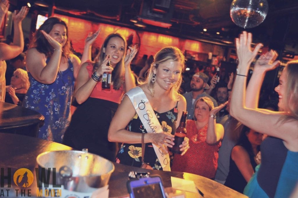 What is done at a bachelorette party?