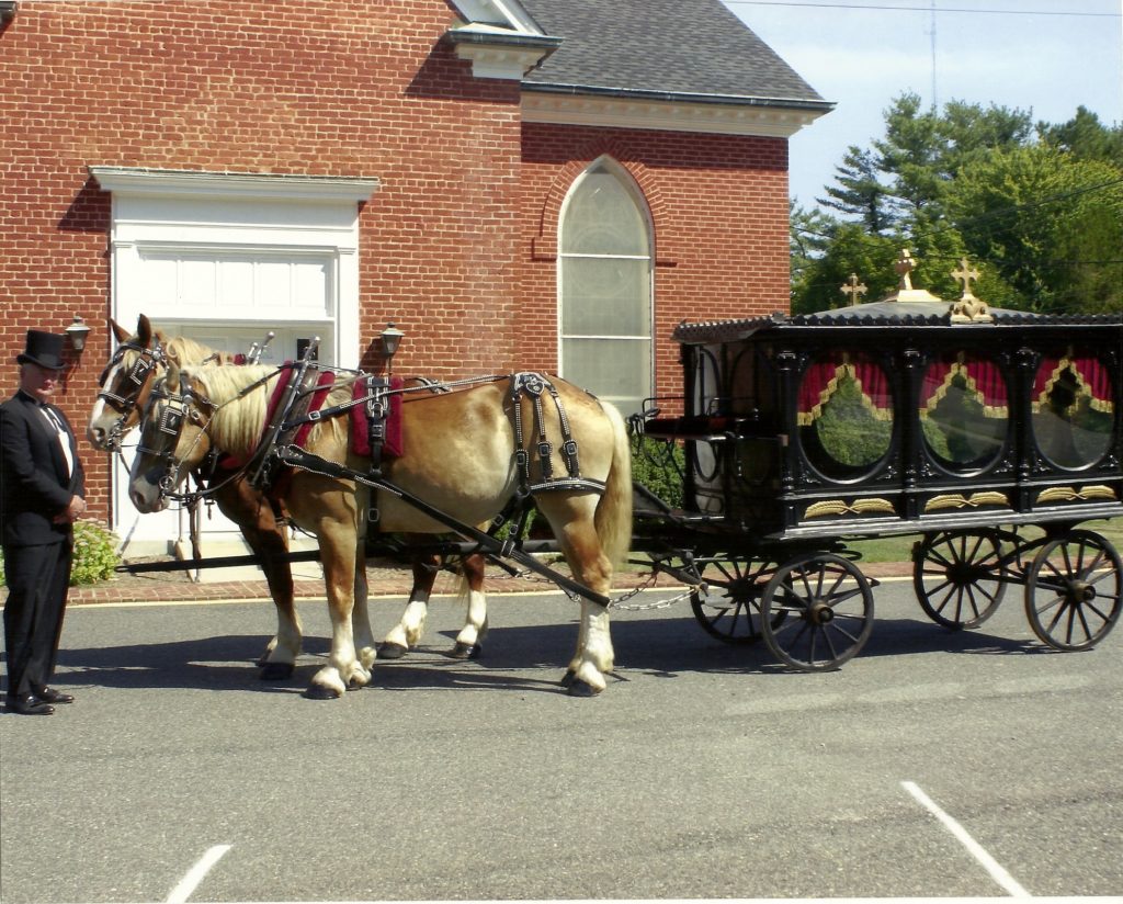 What is horse drawn carriage called?