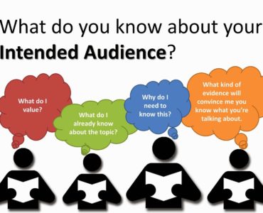 What is intended audience example?