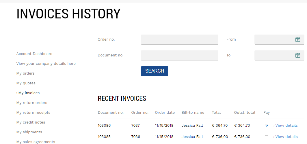 What is invoice with example?