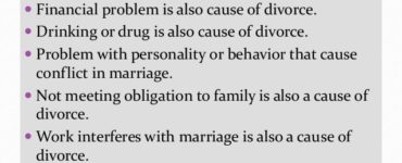 What is the #1 cause of divorce?