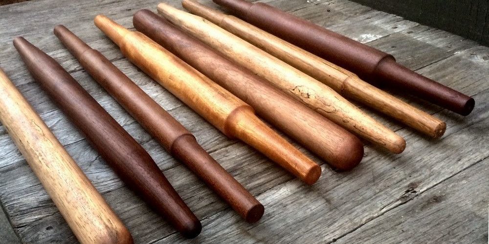 What is the advantage of a French rolling pin?