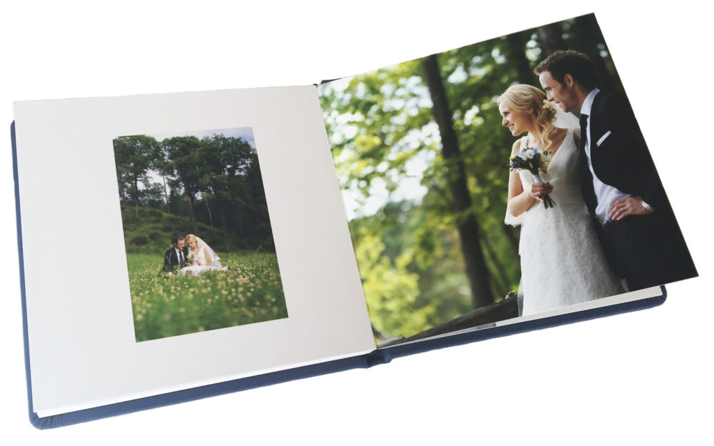 What is the best size for a wedding photo book?