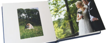 What is the best size for a wedding photo book?