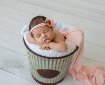 What is the best time to take newborn photos?