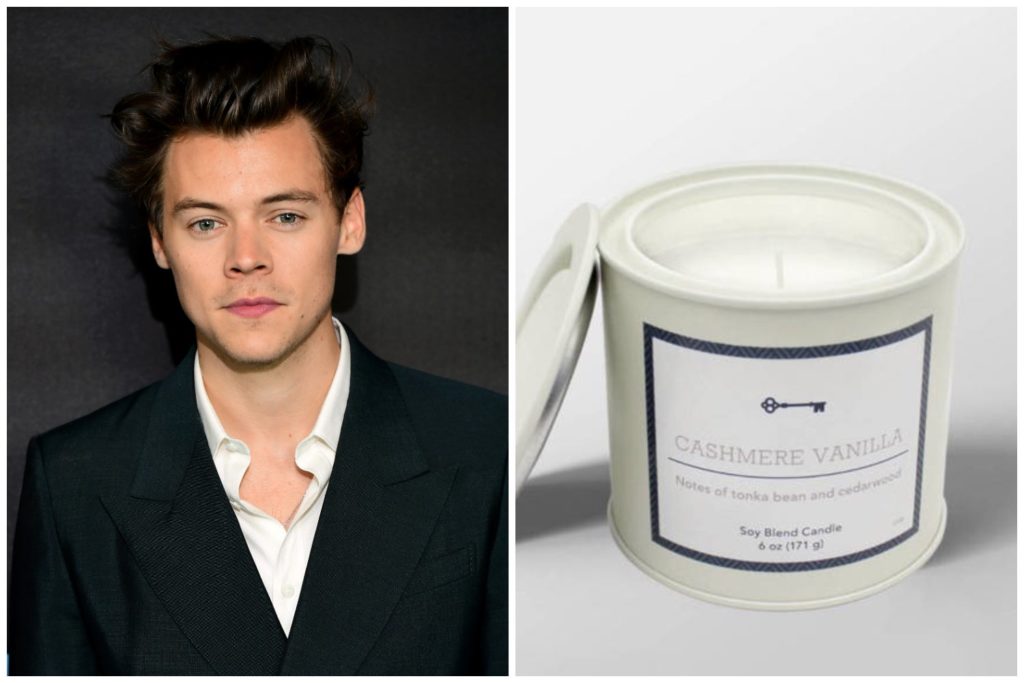 What is the candle that smells like Harry Styles?