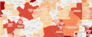 What is the crime rate in Hendersonville NC?