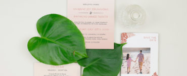What is the difference between a wedding announcement and invitation?