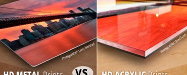 What is the difference between acrylic and metal prints?