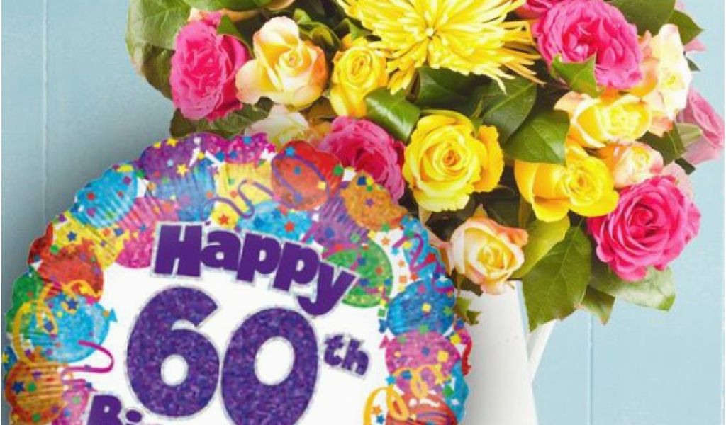What is the flower for 60th birthday?