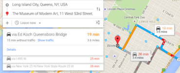 What is the hamburger menu on Google Maps?
