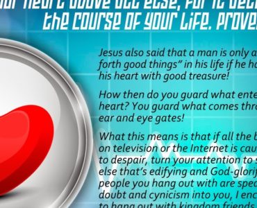 What is the meaning of Proverbs 4 23?