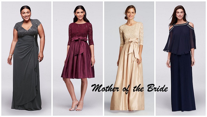 What is the most popular color for mother of the bride dresses?