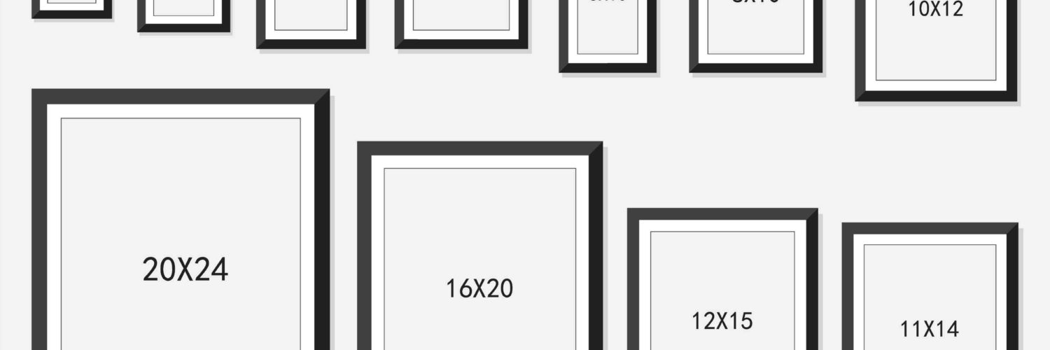 What is the most popular picture frame size?