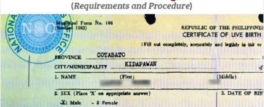 What is the process of late registration of birth certificate?