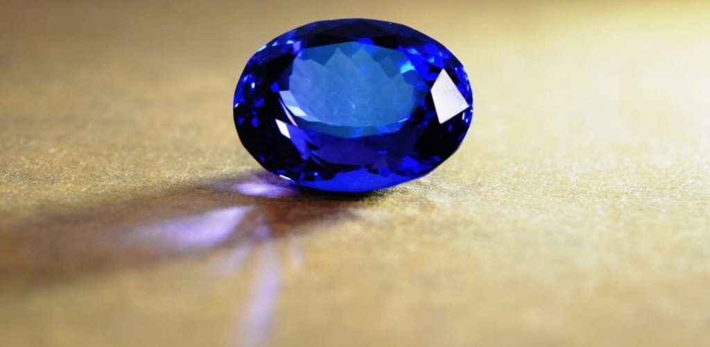 What is the rarest blue gemstone?