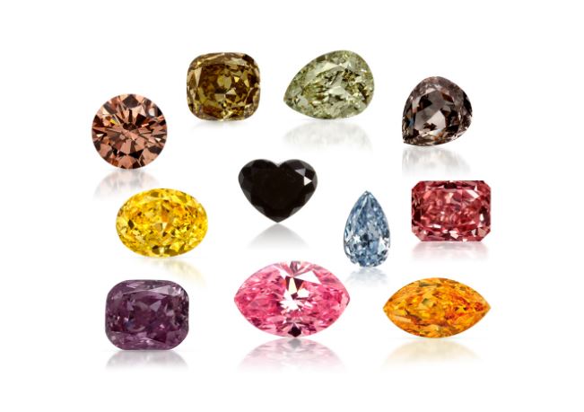 What is the rarest diamond color?