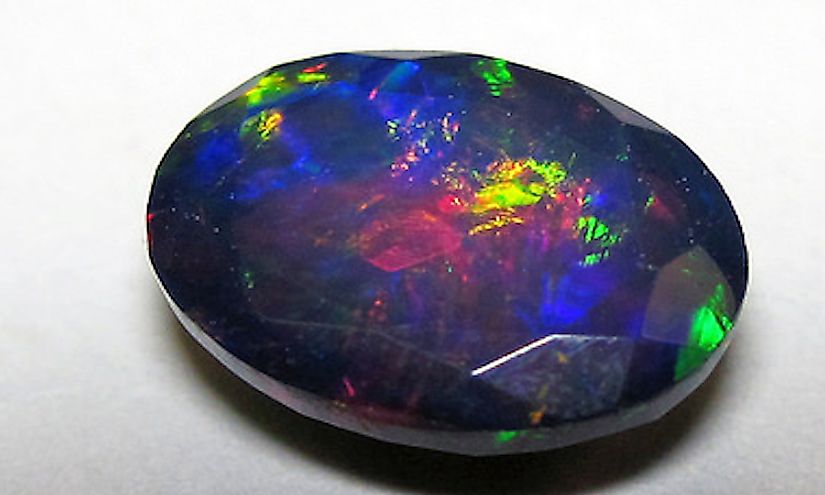 What is the rarest gem color?