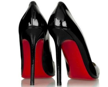 What is the shoe brand with red soles?