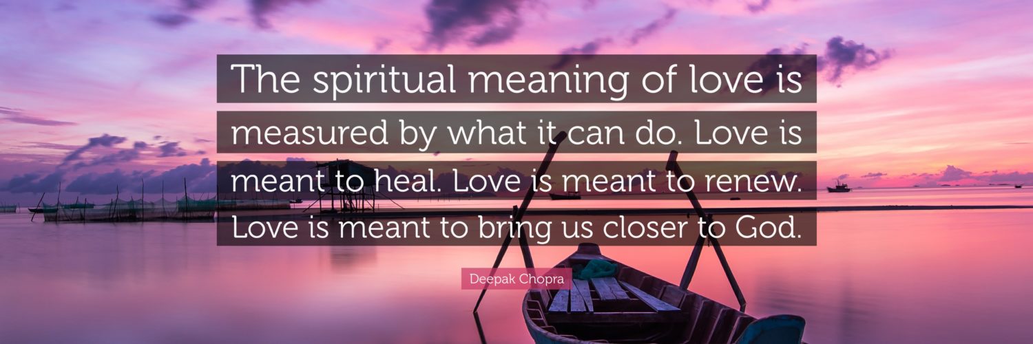 What is the spiritual meaning of love?