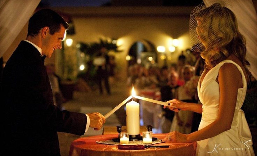 What is unity candle ceremony?