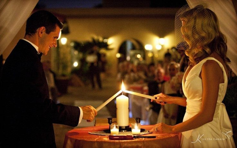 What is unity candle ceremony?