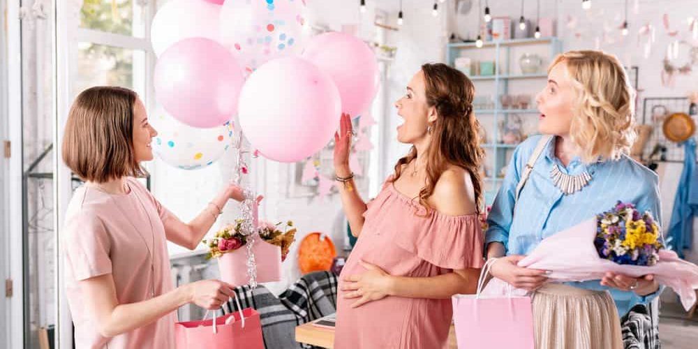 What should you not do at a baby shower?