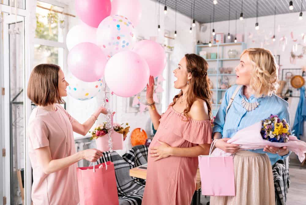 What should you not do at a baby shower?