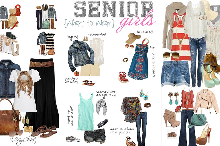 What should you not wear for senior pictures?