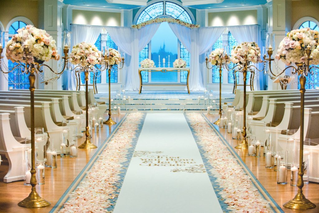 What time are Disney weddings?