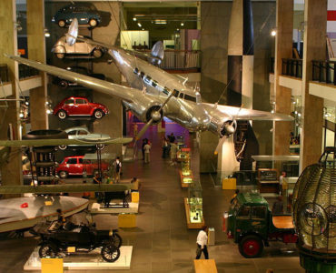 What time does the science museum open?