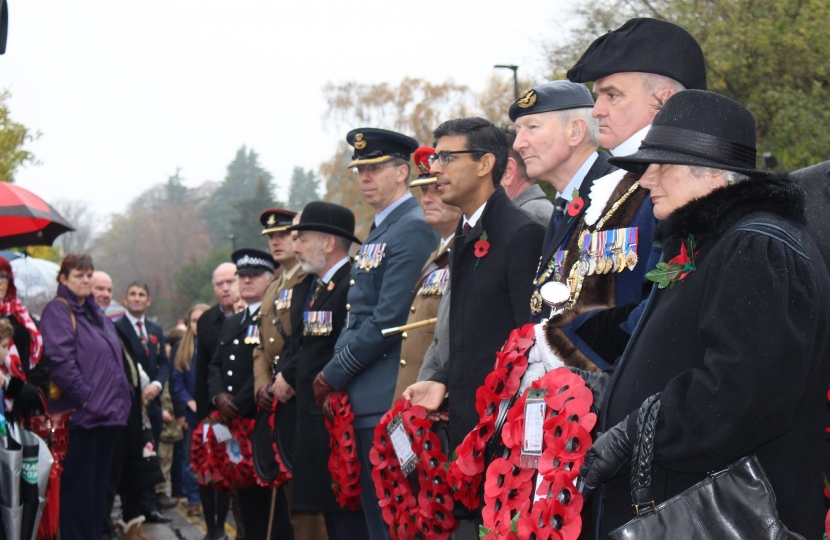 What tune is played at Remembrance Sunday?